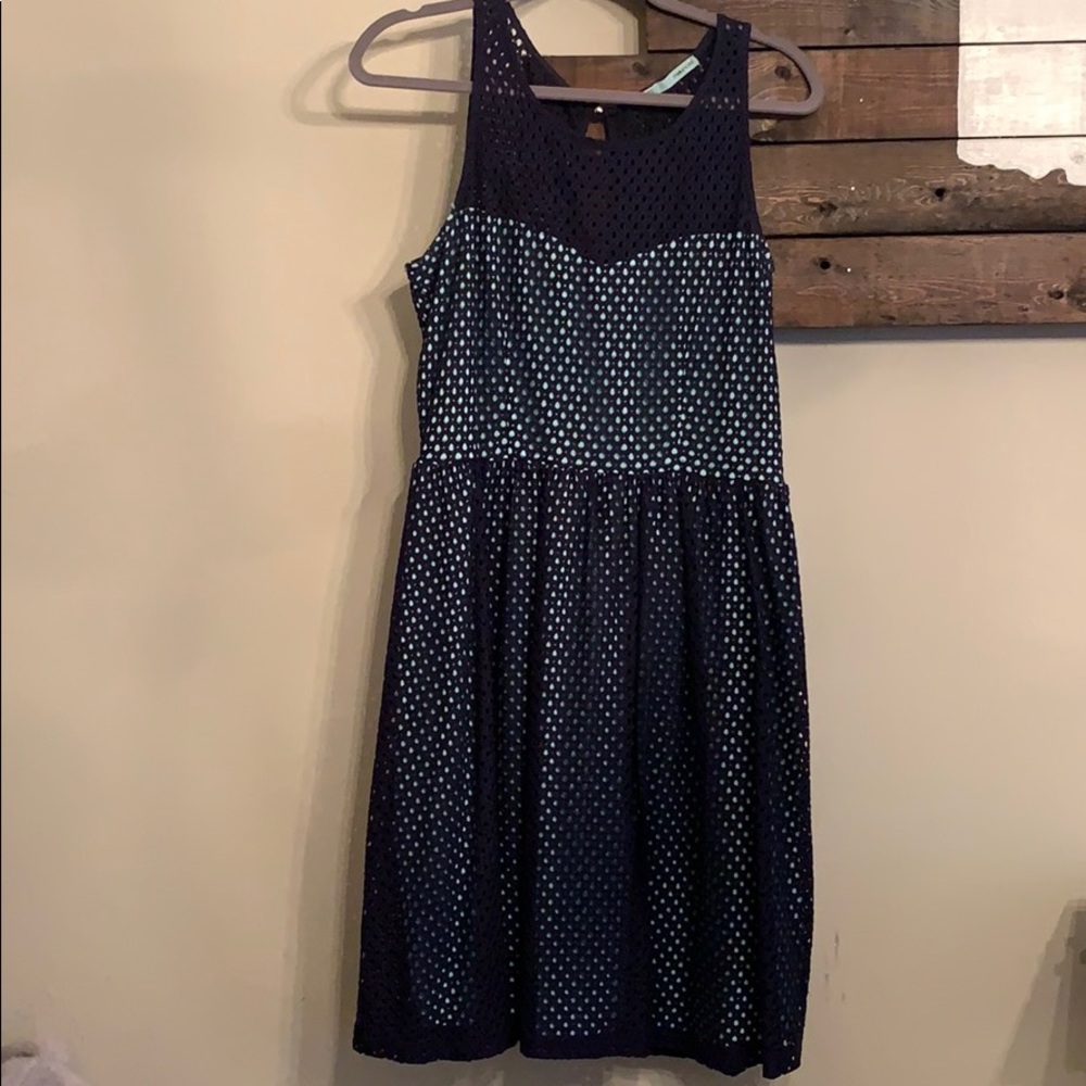 Blue and teal  Maurices dress
